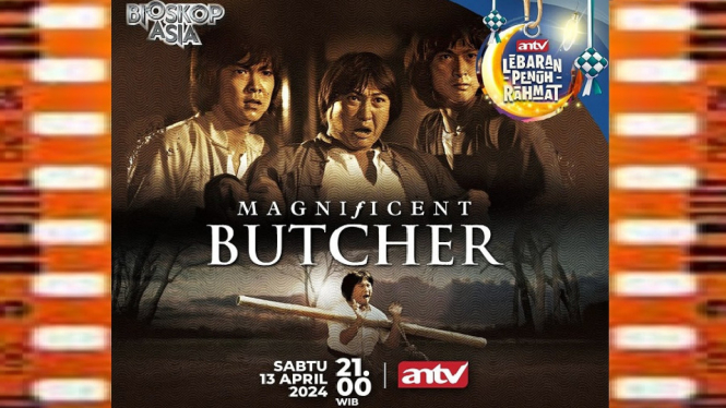Aksi Kung Fu Amazing si Tukang Daging! Saksikan Film 'Magnificent Butcher' Bioskop Asia ANTV