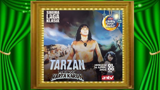 Sinopsis Film 'Tarzan Penunggu Harta Karun' Sinema Laga Klasik ANTV: Kisah Duel Pemburu Emas!