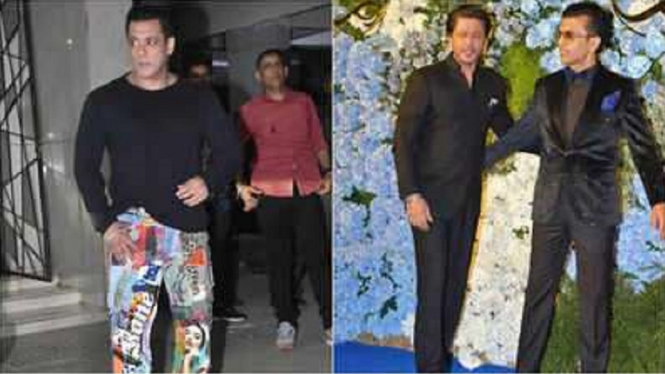 Deretan Foto Penampilan Aneh Selebritas Bollywood, dari Shah Rukh Khan hingga Salman Khan