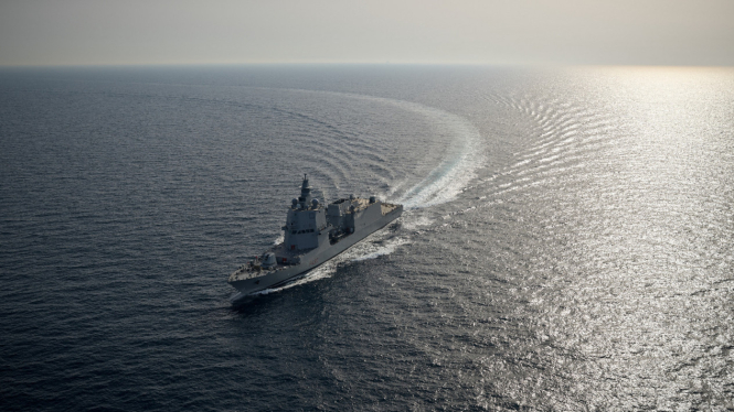 Perkuat Pertahanan Maritim Nasional, Kemhan RI Tandatangani Kontrak Pengadaan Kapal Kelas FREMM dengan Italia