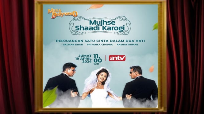 Sinopsis Film 'Mujhse Shaadi Karogi' Mega Bollywood ANTV: Kisah Persahabatan dan Konflik Asmara!