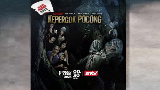 Sinopsis Film 'Kepergok Pocong' Sinema Horor Asia ANTV: Kisah Teror Horor Menimpa Penggali Kubur!