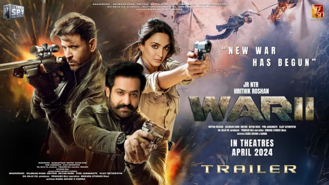 Lagu Hrithik Roshan dan Jr NTR Akan Dimunculkan dalam Film 'War 2', INI Tanggal Rilisnya