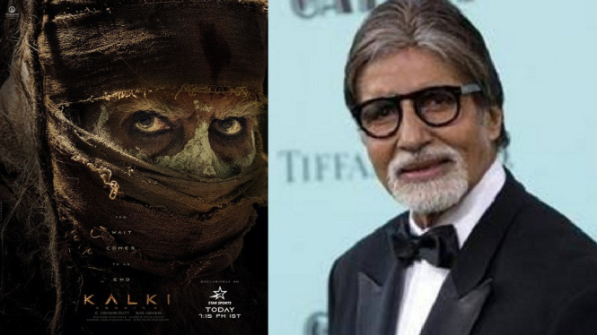 Luncurkan Poster Film Baru yang Dibintanginya, 'Kalki 2898 AD', Amitabh Bachchan Sebut Pengalaman Baru