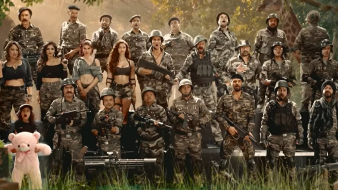 Penampilan Spektakuler 30 Aktor dan 500 Penari dalam Perpaduan Unik di Film 'Welcome to the Jungle'