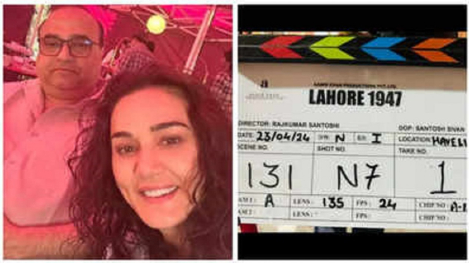 Lama Menghilang, Preity Zinta Comeback Main Bareng Sunny Deol di Film 'Lahore 1947', Begini Reaksi Fans