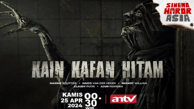 Sinopsis Film 'Kain Kafan Hitam' Sinema Horor Asia ANTV: Kisah Mengungkap Misteri Cinta dan Keluarga!