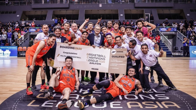 Pelita Jaya lolos Basketball Champions League Asia 2024