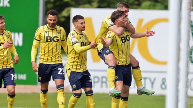 kalahkan Exeter 2-1, Oxford United lolos play off League One 2024