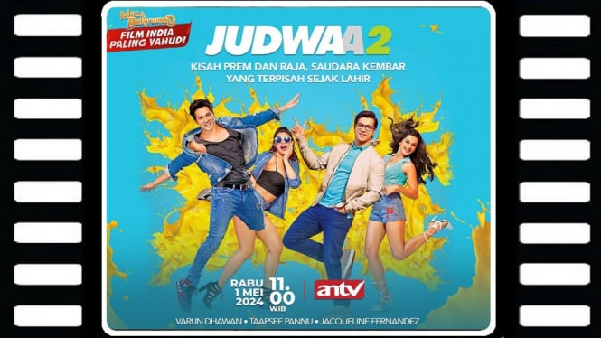Sinopsis Film 'Judwaa 2' Mega Bollywood ANTV: Kisah Konflik Percintaan yang Rumit!