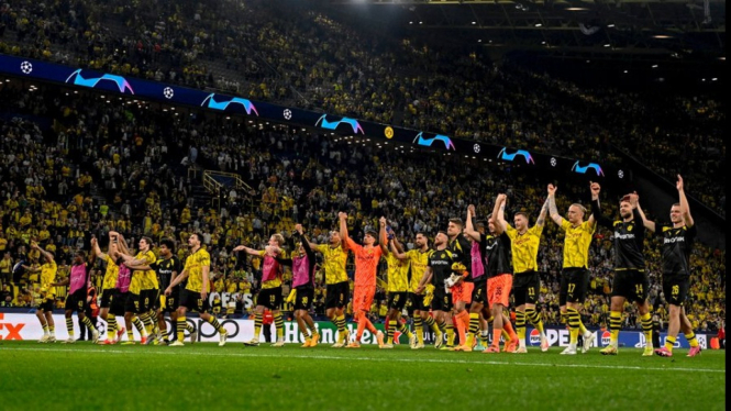 Semifinal leg-1 Liga Champions : Borussia Dortmund 1-0 PSG