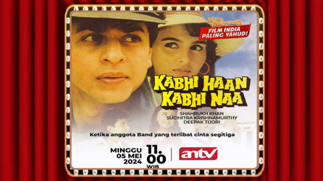 Sinopsis Film 'Kabhi Haan Kabhi Naa' Mega Bollywood ANTV: Ketika Cinta Shah Rukh Khan Tak Berbalas!