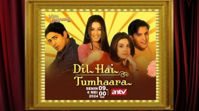 Sinopsis Film 'Dil Hai Tumhaara' Mega Bollywood ANTV: Kisah Antara Cinta dan Restu Orang Tua!