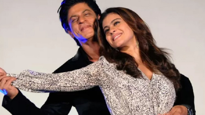 INI 5 Momen Behind The Scene Shah Rukh Khan dan Kajol, Kisah Epik Persahabatan di Balik Layar