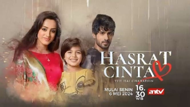 Jangan Lewatkan, Tayang Perdana, Kisah Cinta Penuh Liku di Series India Terbaru ANTV 'Hasrat Cinta' Sore Ini