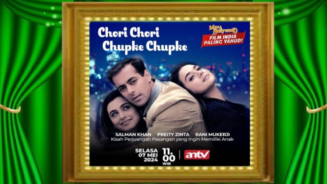 Sinopsis Film 'Chori Chori Chupke Chupke' Mega Bollywood ANTV: Ketika Salman Khan Dipaksa Punya Anak!