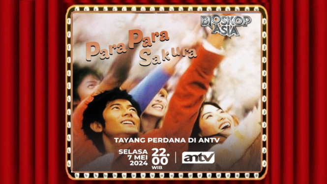 Perdana Tayang di ANTV, Film 'Para Para Sakura' Bioskop Asia, Kisah Cinta Instruktur Tari dan Gadis Manja!