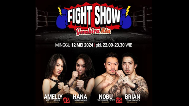 tvOne Fight Show, 11-12 Mei 2024