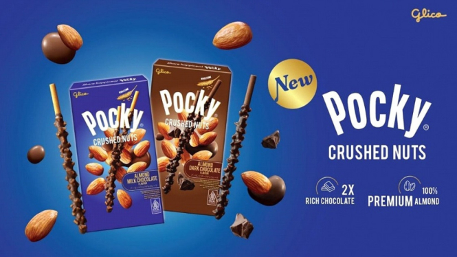 Pocky Crushed Nuts: Kelezatan Premium Dalam Setiap Gigitan, Terbaru Dari Pocky!