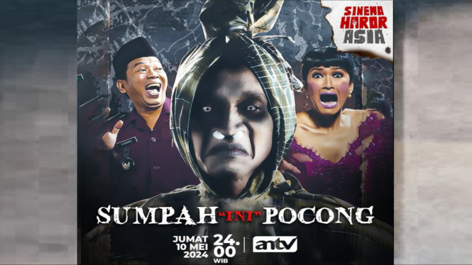 Sinopsis Film 'Sumpah Ini Pocong' Sinema Horor Asia ANTV: Kisah Tentang Politik, Ambisi dan Mistis!