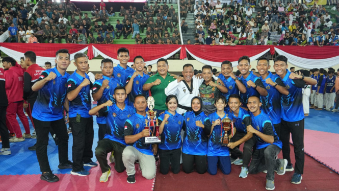 Sukses Digelar, Pelatda DKI Jakarta dan Gharba Presisi Polri Juara Kejuaraan Taekwondo Pangkostrad Cup Tahun 2024