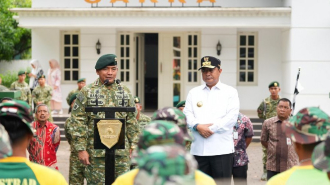 Pj Gubernur Sulsel dan Pangdiv 3 Kostrad