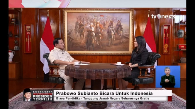 Prabowo Subianto, bicara untuk Indonesia