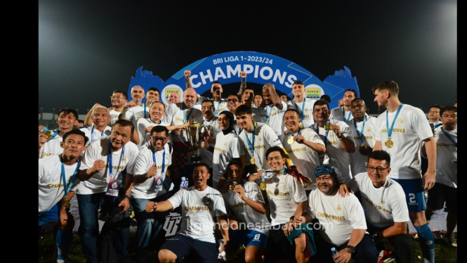 Persib Bandung juara Liga 1 musim 2023-2024