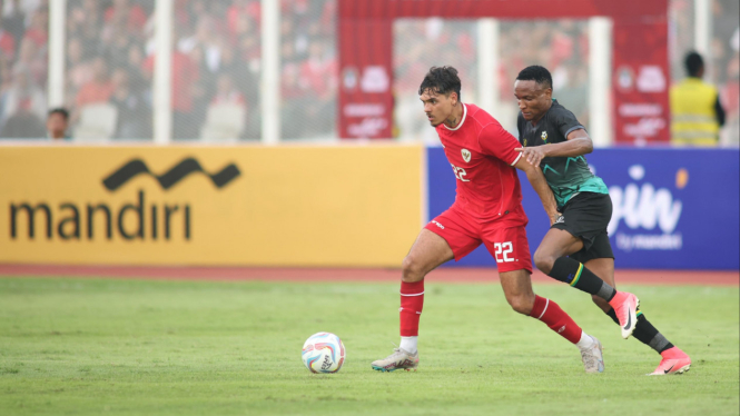 Uji coba internasional, Indonesia imbang lawan Tanzania 0-0