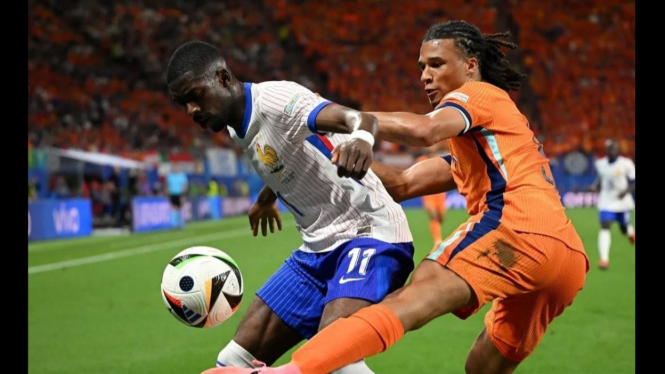 Belanda vs Perancis bermain imbang 0-0