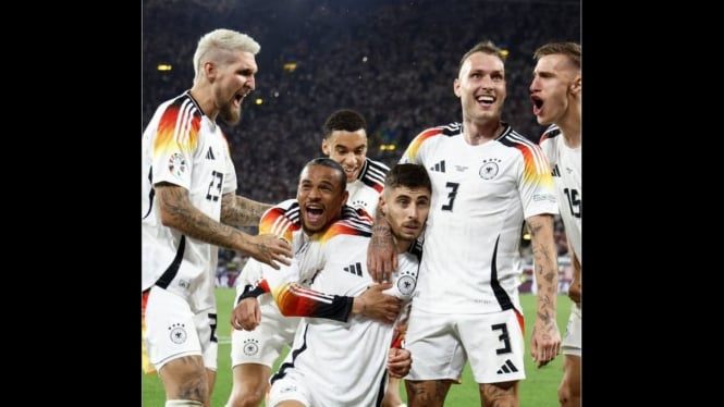 kalahkan Denmark 2-0, Jerman ke perempat final Piala Eropa 2024
