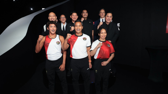 Jersey Merah Putih Tim Indonesia di Olimpiade 2024 Paris