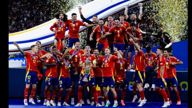 Spanyol juara Piala Eropa 2024