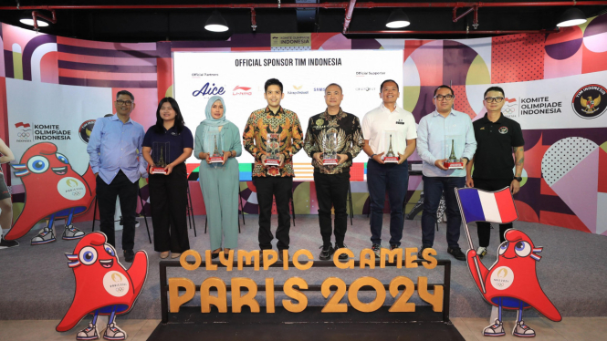 Tim Indonesia Didukung Deretan Sponsor Tampil di Olimpiade Paris 2024