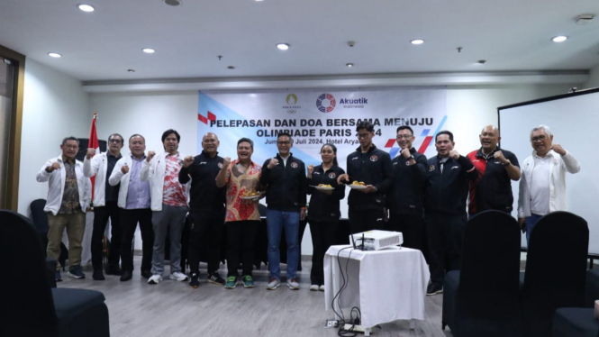 Pelepasan dan doa bersama menuju Olimpiade Paris 2024