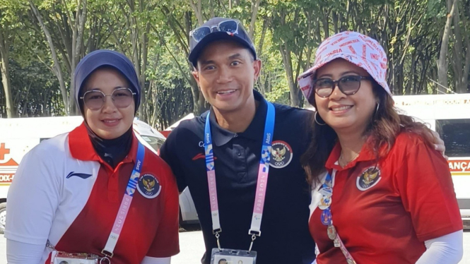 CdM Anindya Bakrie dan Tim Panahan Indonesia