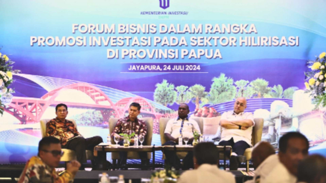 Forum Bisnis Promosi Investasi Sektor Hilirisasi Di Provinsi Papua