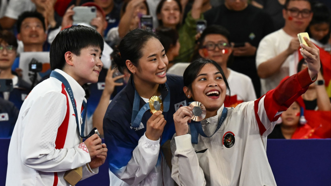 Gregoria Mariska raih medali perunggu di Olimpiade Paris 2024