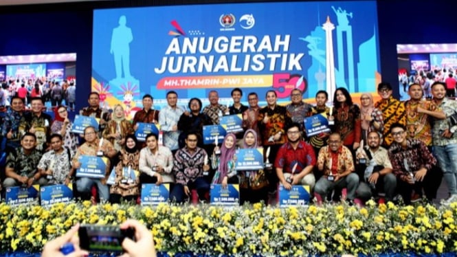 PWI Jaya menyelenggarakan Anugerah Jurnalistik MHT 2024