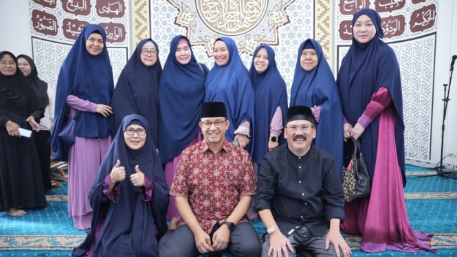 Anies Baswedan Hadiri Syukuran 2 Tahun Masjid At Tabayyun