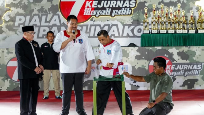 Menpora buka Kejurnas Merpati Putih Piala Pangkostrad