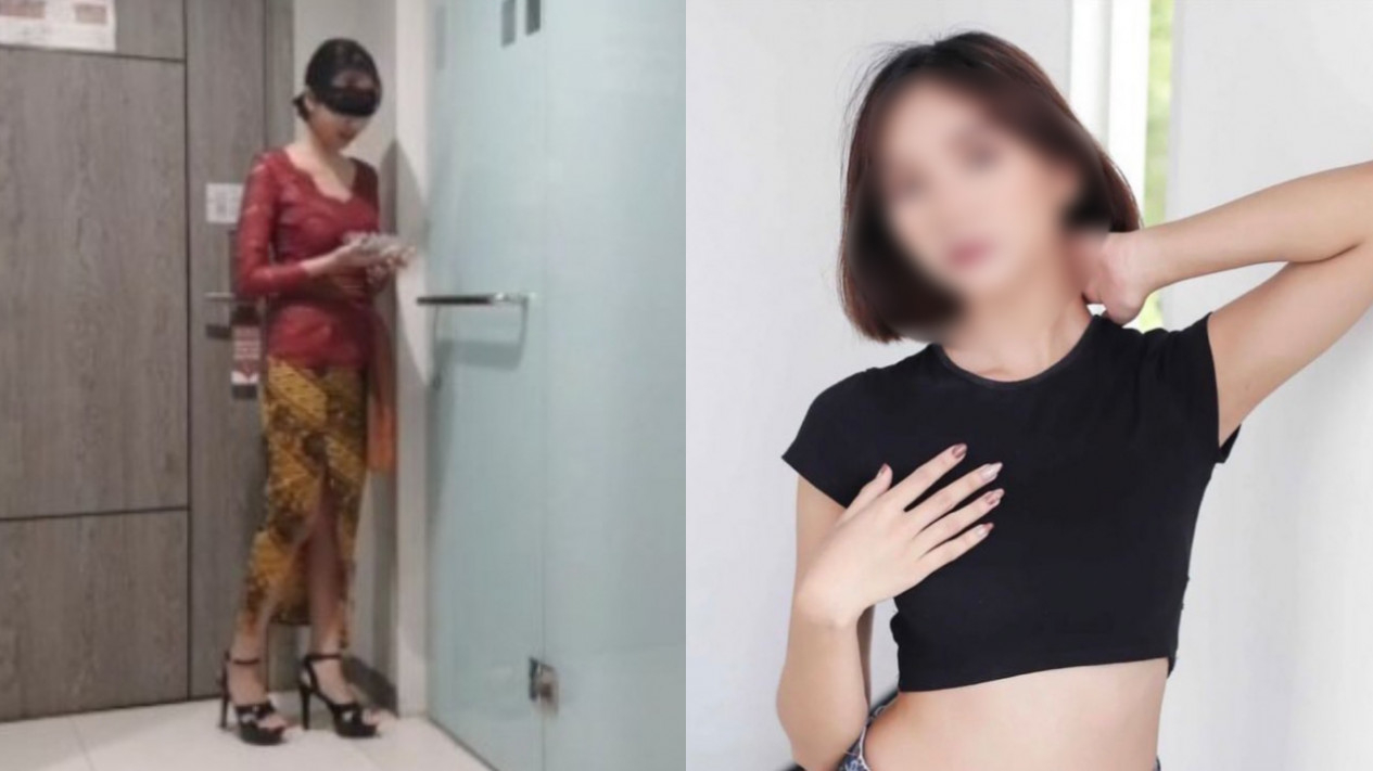 9 Potret Terduga Wanita Kebaya Merah, Pemeran Video Porno Durasi 16 Menit
