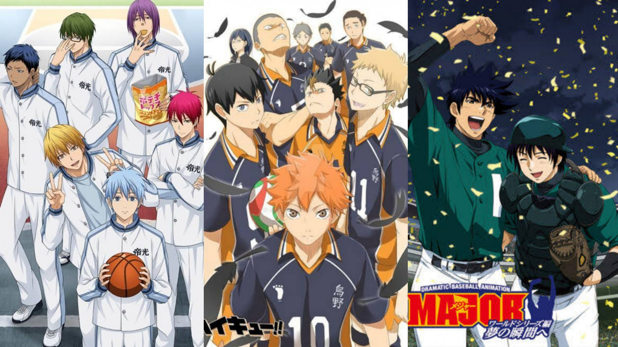 7 Anime Sport Terbaik, Bikin Termotivasi