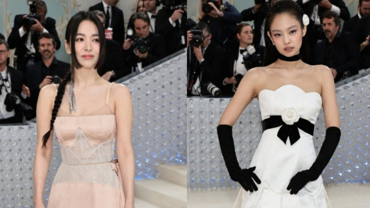 Blackpink's Jennie and Song Hye Kyo come together for selfie at