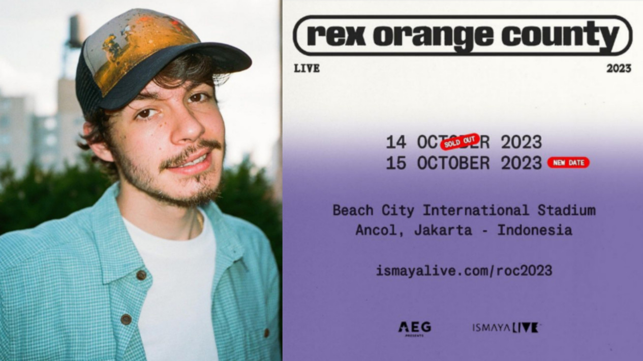Rex Orange County Jakarta Show Gets a Venue Upgrade — Ismaya Live