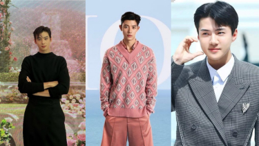 Cha Eun Woo, Sehun, and Park Solomon exude their handsomeness at the DIOR  event