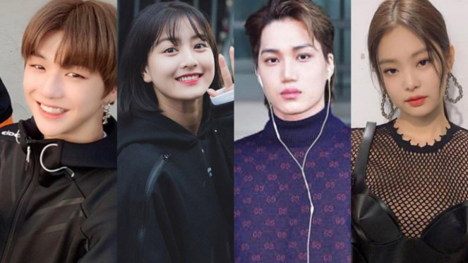 Kang Daniel dan Jihyo TWICE Vs Jennie Blackpink dan Kai EXO