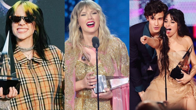 Daftar Pemenang AMAs 2019, Keseruan Taylor Swift hingga Agnez Mo