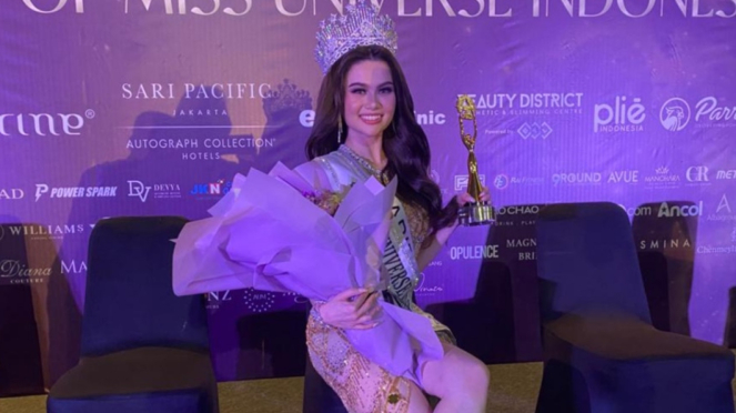 Fabienne Nicole Jadi Pemenang Miss Universe Indonesia 2023