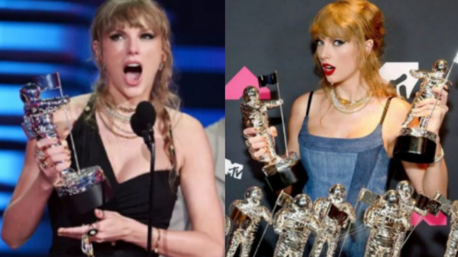 Daftar Pemenang MTV VMAs 2023 Lengkap, Taylor Swift Borong 9 Piala